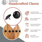 10 Pack 2  Iron Clavos Decorative Rustic Nail Tack For Furniture Hand Crafted
