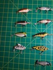 Vintage Fishing Lures Lot Of 13