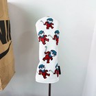 New Stely Little Snowman Golf Driver Wood Hybrid Putter Iron Club Cover Magnetic