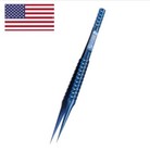 Precision Mechanic Titanium Tweezers Ti-11 Straight Tip 0 15mm Pcb Bga Jewelry  