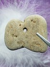 Holey Hag Stone Natural Surf Tumbled Beach Rock Wishing Good Luck Fairy  1408