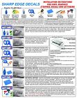Specialized Bike Frame Decal Set  mtb road  Gloss White