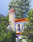 Stunning Oil Painting Original  Historic Villa Charm  Impressionist Art