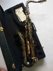 Japanese Bb Tenor Saxophone  T-901 B Black Nickel Gold Sax With Case Mouthpieces