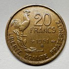 1951 France 20 Francs - Coin  c-004