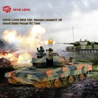 German Leopard 2a5 Tank 1 24 Rc Panzer Rtr Bb Ir Sound Recoil Led Henglong 3809