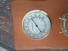 Vintage Sunbeam Nautical  Weather Station W thermometer  Barometer    Humidity