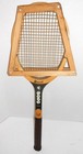 Vintage Wooden Bancroft Bjorn Borg Personal Registration No B6463 Calf Skin