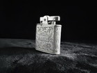 Vintage Ronson Whirlwind Lighter Chrome silver Patina