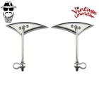 Vintage Lowrider Alloy Bicycle Axe Left Or Right Chrome Mirror 