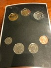Uncirculated 2000 Canada 7 Coin Set-2 Dollar Coin With Cameo Look On Bear-jul115