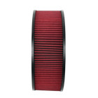 14  X 5  Washable   Reusable Round Air Cleaner Filter Element Replacement Red