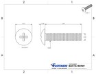 1 4-20 X 1-1 4  Phillips Truss Head Machine Screws Stainless Steel 18-8 Qty 100