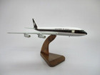 B-707 State Of Qatar Airplane Desktop Kiln Dried Replica Wood Model Regular New
