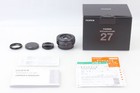  top Mint Boxed  Fujifilm Fuji Fujinon Xf 27mm F2 8 R Wr Pancake Lens From Japan