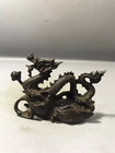 Collection Chinese Old Bronze Handmade Dragon Statue Home Decor Decoration