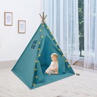 Kids Play Tent With Mat   Lights - Indoor Teepee For Boys And Girls