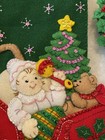 Finished Never Used Bucilla 18 Inch Christmas Baby Felt Stocking With Ornament