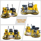13hp Ride-on Power Trowel Concrete Finishing Machine Twin Blades Float Pans