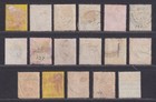 Great Britain Scott 127 150 Used Edward Vii 17 Stamps To 1 - Scv  428
