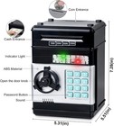 Electronic Piggy Bank Atm Password Money Box Cash Coins Saving Auto Deposit Gift