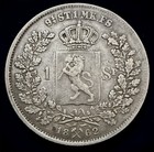 1862 Norway 1 Speciedaler Carl Xv Silver Kongsberg Mint   Two-year Type Km 323