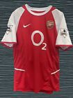 Thierry Henry  14 Arsenal Fc 2002-2003 Home Jersey Free International Shipping