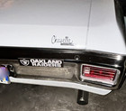 1980s Nos 2-pc Oakland Raiders Nfl Afc Football Bumper Sticker Decal Black-white