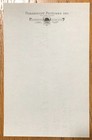 Vintage Paramount Pictures Letterhead   Airmail Envelopes   Set Of 2 Stationary