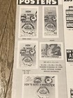 Original 1958 How To Make A Monster Advertising  rare  14 75x10 75in 