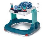 Safety 1st Baby Walker Adjustable Height Activity Tray Wheels Teal Blue