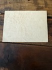 1825 Dinner Invitation South American Freedom Signed Capt W B Curtis Antique