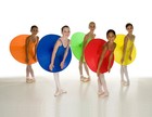 Saucer Tutu Contemporary Modern Ballet Competition Costume Lycra Skirt W leotard