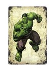   Comics Super Hero Tin Sign Retro Garage Signs