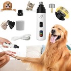 Electric Pet Nail Grinder Usb Rechargeable For Dog   Cat Portable Grooming Tool