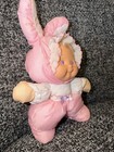 Fisher Price Puffalump Kids Pink Baby Doll Bunny Rabbit 1991 Nylon Stuffed Plush