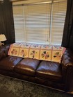 Vtg Or Antique Handmade Dresden Plate Quilt  Read Description