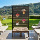 1 Panel Wood Room Divider Folding Privacy Screen Heavy Duty Home Partition Wall