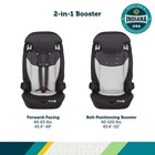 Safety 1st Grand 2-in-1 Booster Car Seat  Converts From High Back