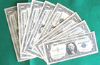 1957  1 Silver Certificate Star Note - Average Circulation -  s965
