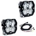 Baja Designs   Squadron 2 0 Pro Led Pair Clear Driving combo Lights Pods   Wiring