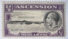 Travelstamps  1934 Ascension Stamps Sg 21   Sc 23 - 14 Perf - Kgv - Mint Mogh