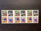 United States Us Stamps Scott  4799b A Flag For All Seasons 2013 Hor Pane Of 20