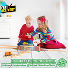 Wooden Train Tracks 68pc Expansion Set Bridge Compatible With Thomas Brio