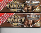 Juicy Jay s Milk Chocolate Flavored Hemp Cigarette 1 1 4 Rolling Papers 2 Packs