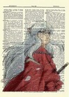 Inuyasha  Anime Dictionary Art Print Poster Picture Manga Book 