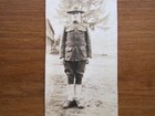 2 Antique Photographs Men Military Uniforms   Early 1900 s