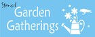 Joanie Stencil Garden Gathering Crow Flower Water Can Daisy Star Porch Diy Signs