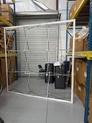 Pop-up Trade Show Display  88 x88   Heavy Duty  3 Lights   Hard Rolling Case