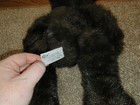 Russ Berrie Dickens Black Teddy Bear Red Bow Tie Plush Soft Stuffed Lovey 16 